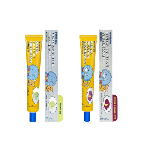 Pethroom | Dental Solution Toothpaste [Melon / Sweat Potato] - Woof² HK