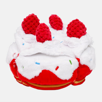 Bacon Box | Strawberry Cake Soft Plush Dog Nosework Toy - Woof² HK