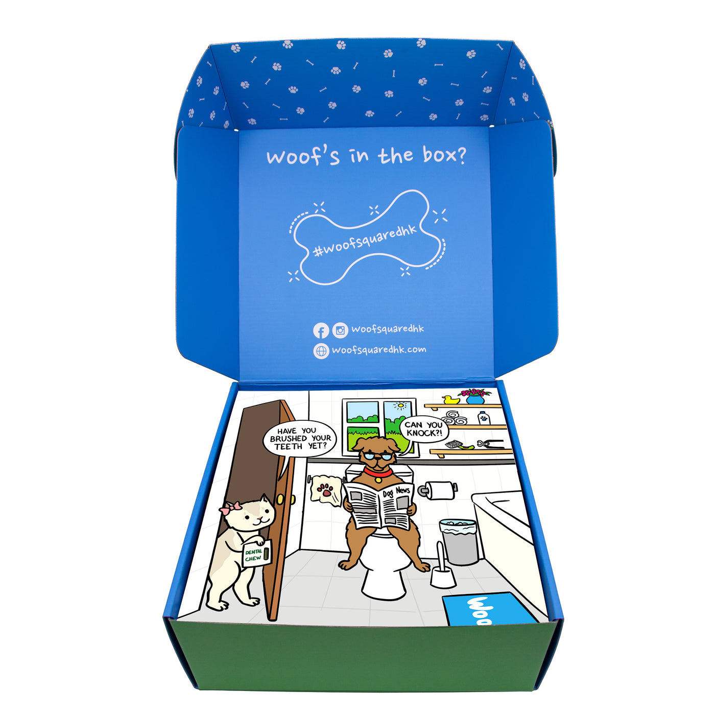 Woof² 'Toilet War' Dog Gift Box - Woof² HK