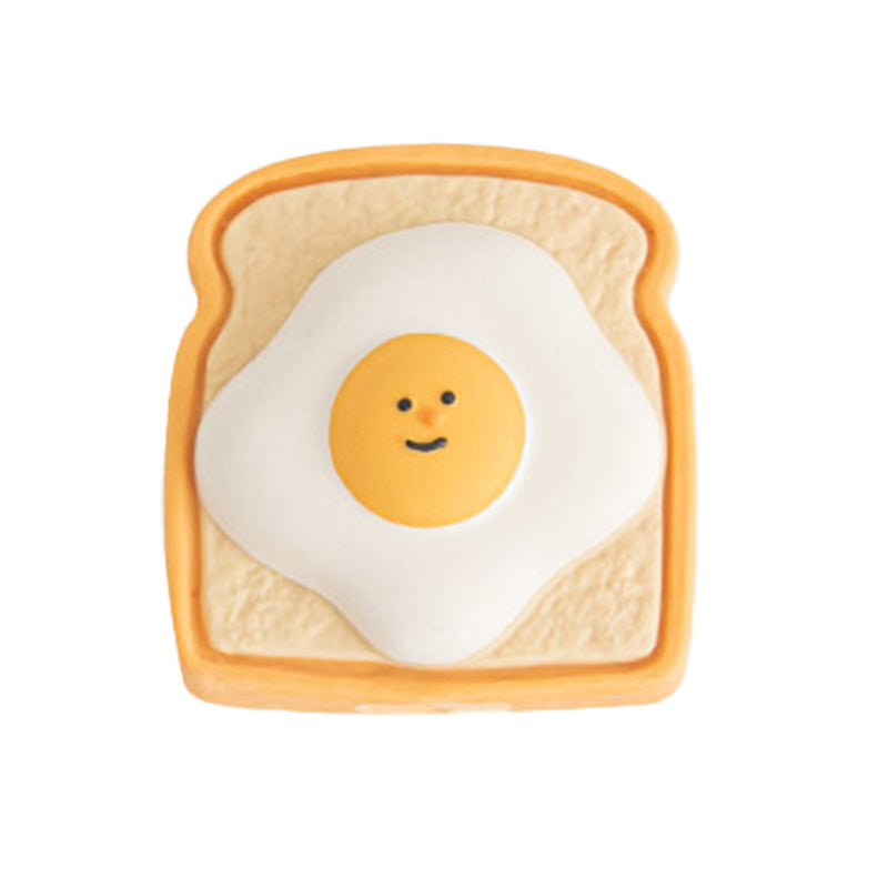 Bite Me | Egg Toast Latex Dog Toy - Woof² HK
