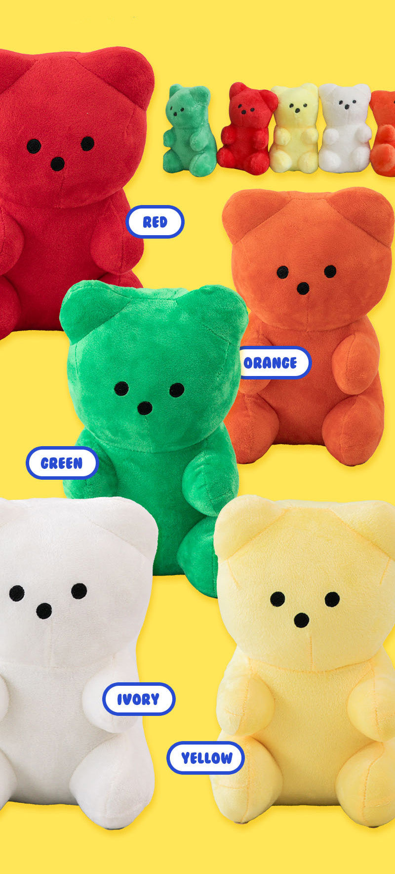 Bite Me | Giant Jelly Bear Soft Plush Dog Toy - Woof² HK
