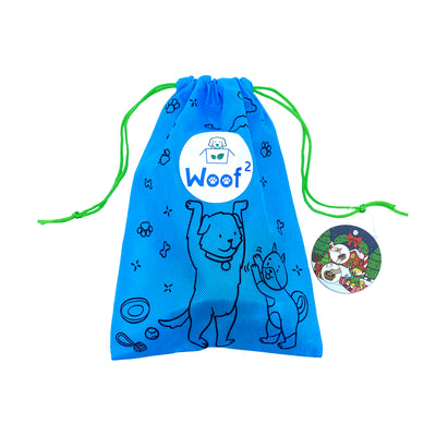 Woof² | Mince Pie Nosework Soft Plush Pet Toy