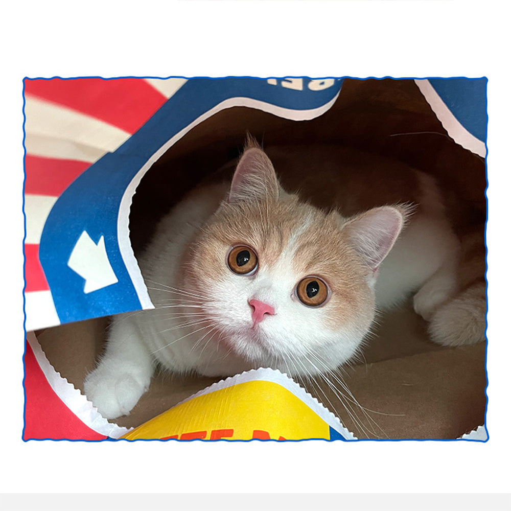 Bite Me | 	Popcorn Cat Paper Bags - Woof² HK