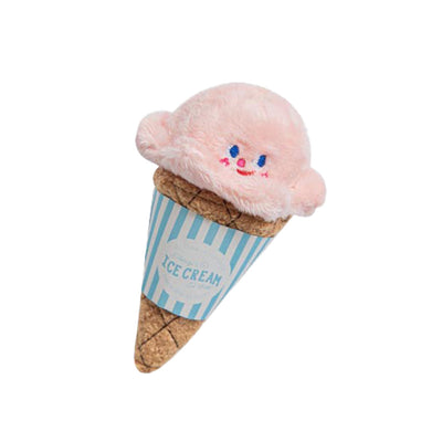 Bite Me | Strawberry Ice Cream Soft Plush Nose-work Toy - Woof² HK