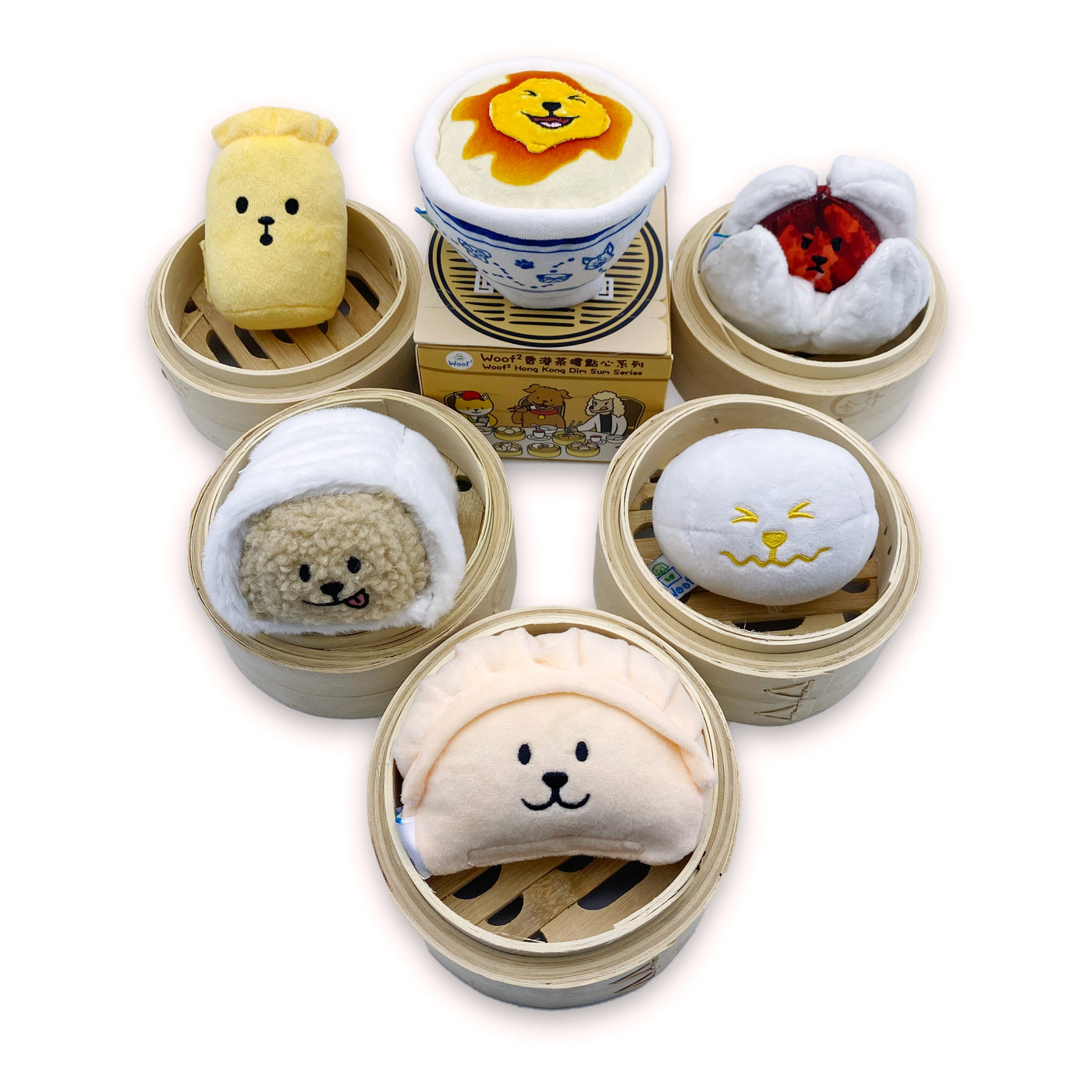 Woof² Hong Kong Dim Sum Series Pet Toys Blind Box – Woof² Meow²