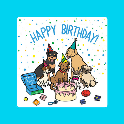 Woof² Happy Birthday Pawty Card - Woof² HK