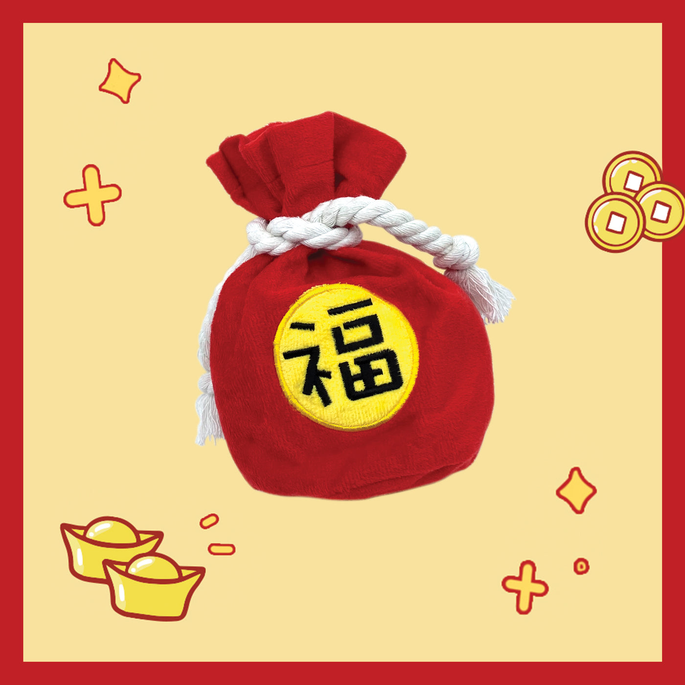 Chinese New Year Fortune Bag For Cat/Dog - Woof² HK