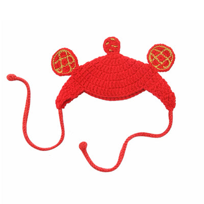 Chinese New Year 'God of Wealth' Dog/Cat Hat - Woof² HK