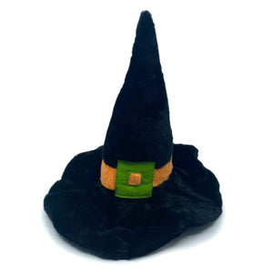 Halloween Witch Hat Dog Soft Plush Toy - Woof² HK