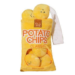 Potato Chips Soft Plush Dog Toy Set - Woof² HK