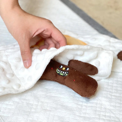 Tissue Roll Soft Plush Dog Toy - Woof² HK