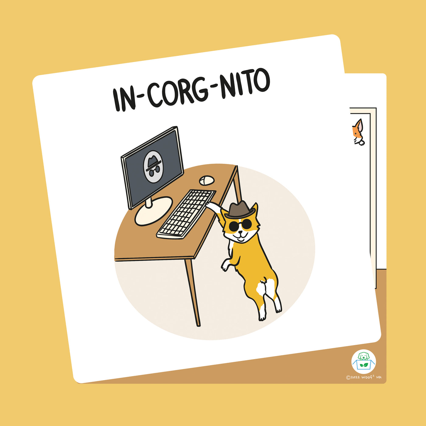 Woof² In-Corg-Nito Card - Woof² HK