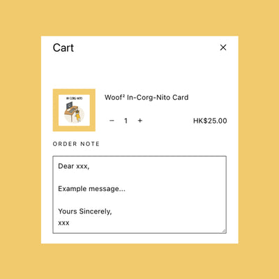 Woof² In-Corg-Nito Card - Woof² HK