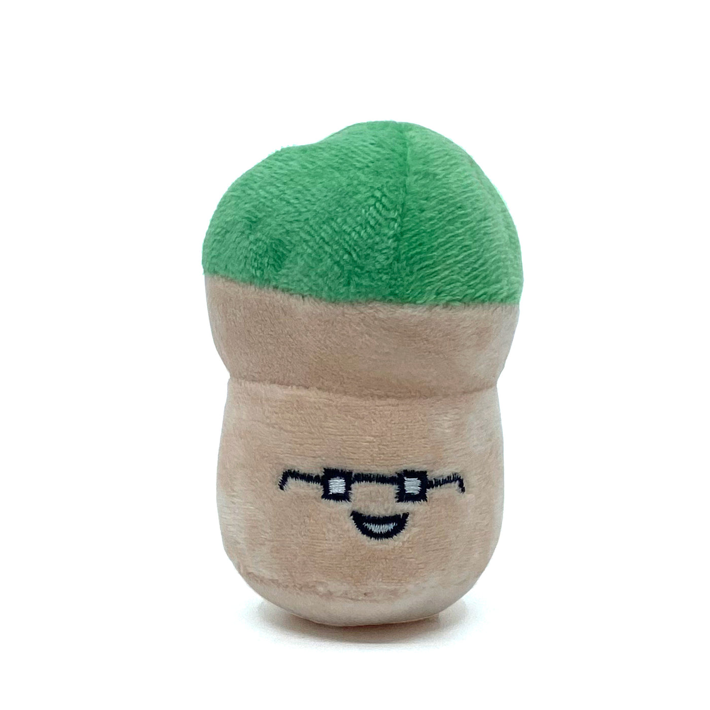 Mushroom With Glasses Soft Plush Dog Toy - Woof² HK