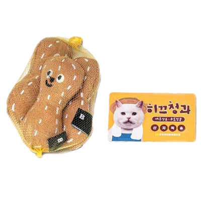 Biteme Peanut Catnip Soft Plush Cat Toy - Woof² HK