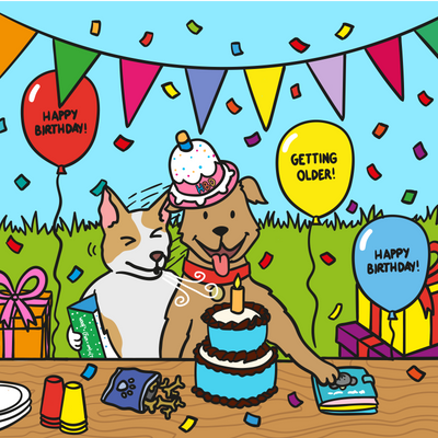 Woof² Happy Birthday Dog Gift Box - Woof² HK