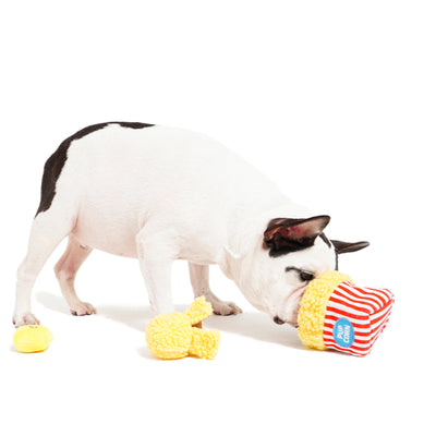 Bacon Box | Popcorn Soft Plush Hunting Dog Toy - Woof² HK